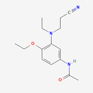 Acetamide, N-[3-[(2-cyanoethyl)ethylamino]-4-ethoxyphenyl]-