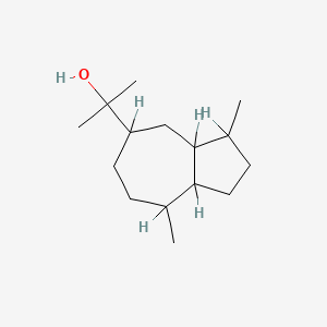 molecular formula C15H28O B1616162 2-(3,8-Dimethyldecahydroazulen-5-yl)propan-2-ol CAS No. 3526-75-8