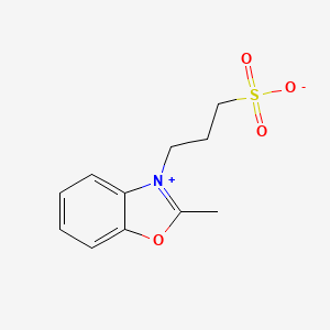 Benzoxazolium, 2-methyl-3-(3-sulfopropyl)-, inner salt