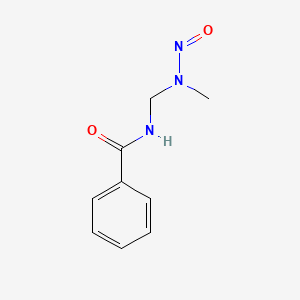 N-(N'-Methyl-N'-nitroso(aminomethyl))benzamide