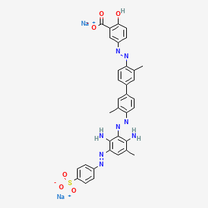 molecular formula C34H28N8Na2O6S B1616184 Direct Brown 222 CAS No. 64743-15-3