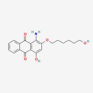 molecular formula C20H21NO5 B1616187 Disperse red 91 CAS No. 34231-26-0