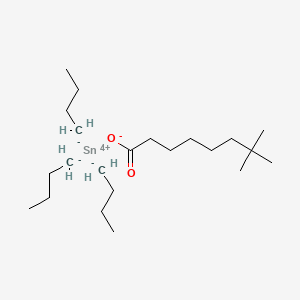 molecular formula C22H46O2Sn B1616189 Tributyl(neodecanoyloxy)stannane CAS No. 28801-69-6