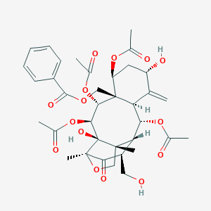 molecular formula C36H44O15 B161620 Tasumatrol L 