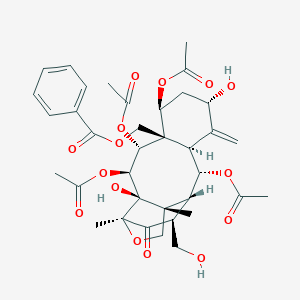 molecular formula C36H44O15 B161620 Tasumatrol L CAS No. 847835-17-0
