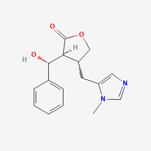 molecular formula C16H18N2O3 B1616201 Isopilosine CAS No. 491-88-3