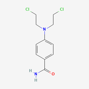 4-[Bis(2-chloroethyl)amino]benzamide