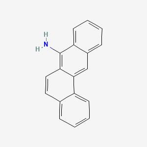 molecular formula C18H13N B1616209 Benz(a)anthracen-7-amine CAS No. 2381-18-2