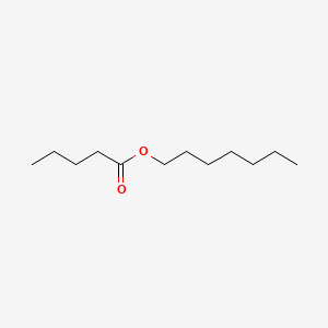 molecular formula C12H24O2 B1616233 Heptyl valerate CAS No. 5451-80-9