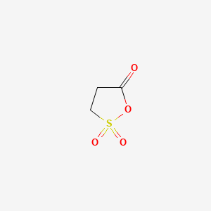 molecular formula C3H4O4S B1616237 1,2-Oxathiolan-5-one, 2,2-dioxide CAS No. 5961-88-6