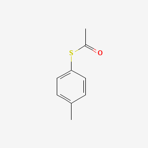 molecular formula C9H10OS B1616246 S-(4-Methylphenyl) ethanethioate CAS No. 10436-83-6