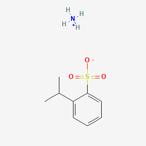 Benzenesulfonic acid, (1-methylethyl)-, ammonium salt