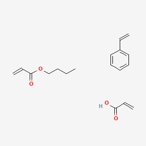 2-Propenoic acid, polymer with butyl 2-propenoate and ethenylbenzene