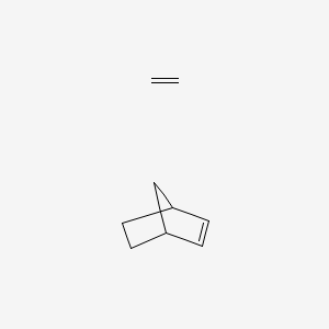Bicyclo(2.2.1)hept-2-ene, polymer with ethene
