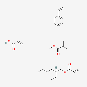 2-Ethylhexyl prop-2-enoate;methyl 2-methylprop-2-enoate;prop-2-enoic acid;styrene