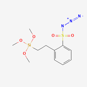 Benzenesulfonyl azide, [2-(trimethoxysilyl)ethyl]-