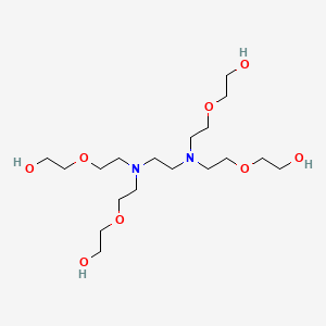 molecular formula C18H40N2O8 B1616276 Veramin ED 4 CAS No. 27014-42-2