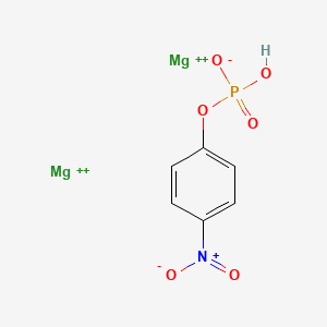 Phosphoric acid, mono(4-nitrophenyl) ester, magnesium salt (1:2)