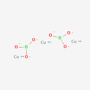 molecular formula B2Cu3O6 B1616280 Cupric borate CAS No. 39290-85-2