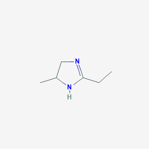 1H-Imidazole, 2-ethyl-4,5-dihydro-4-methyl-