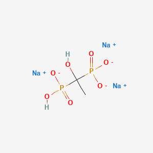 Phosphonic acid, (1-hydroxyethylidene)bis-, trisodium salt