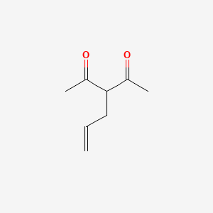 molecular formula C8H12O2 B1616293 3-ALLYLPENTANE-2,4-DIONE CAS No. 3508-78-9