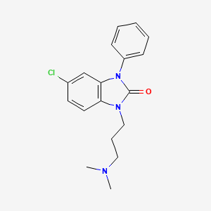 molecular formula C18H20ClN3O B1616299 Clodazon CAS No. 4755-59-3