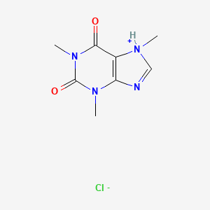 3,7-Dihydro-1,3,7-trimethyl-1H-purine-2,6-dione monohydrochloride