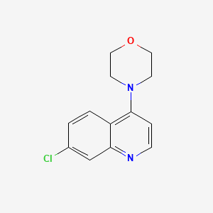 molecular formula C13H13ClN2O B1616309 7-Chloro-4-morpholino-quinoline CAS No. 84594-64-9