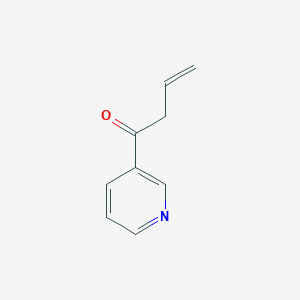 molecular formula C9H9NO B161631 1-(3-Pyridyl)-3-butene-1-one CAS No. 127686-60-6