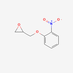 molecular formula C9H9NO4 B1616322 2-(2-Nitro-phenoxymethyl)-oxirane CAS No. 21407-49-8