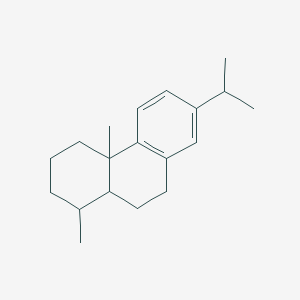 molecular formula C19H28 B1616323 DEHYDROABIETINE CAS No. 5323-56-8