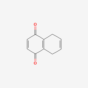molecular formula C10H8O2 B1616331 5,8-Dihydronaphthalene-1,4-dione CAS No. 6295-28-9