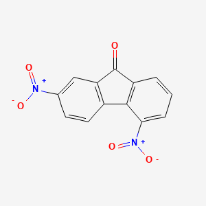 molecular formula C13H6N2O5 B1616332 2,5-Dinitro-9h-fluoren-9-one CAS No. 53197-58-3