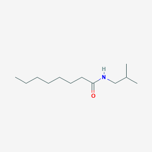 molecular formula C12H25NO B1616343 N-isobutyloctanamide CAS No. 70659-86-8
