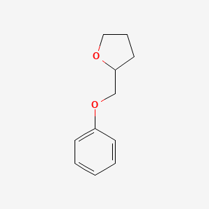 molecular formula C11H14O2 B1616344 2-(Phenoxymethyl)oxolane CAS No. 46235-50-1