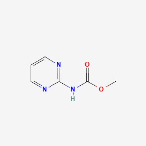molecular formula C6H7N3O2 B1616349 Methyl pyrimidin-2-ylcarbamate CAS No. 6324-06-7