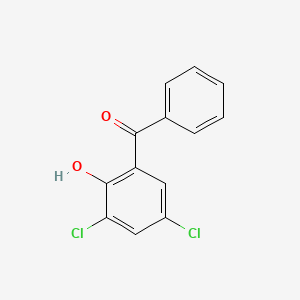 molecular formula C13H8Cl2O2 B1616372 3,5-Dichloro-2-hydroxybenzophenone CAS No. 7396-92-1