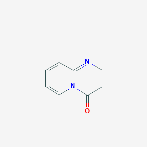 molecular formula C9H8N2O B1616375 9-Methyl-4H-pyrido[1,2-a]pyrimidin-4-one CAS No. 23443-12-1