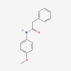 molecular formula C15H15NO2 B1616380 N-(4-methoxyphenyl)-2-phenylacetamide CAS No. 50916-21-7