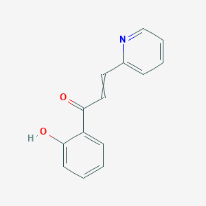 molecular formula C14H11NO2 B1616390 1-(2-Hydroxyphenyl)-3-(2-pyridinyl)-2-propen-1-one CAS No. 2875-24-3