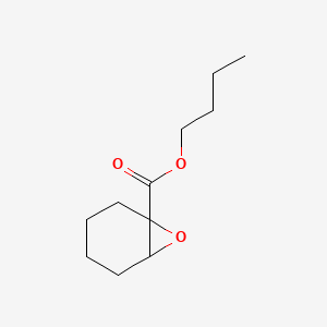 molecular formula C11H18O3 B1616413 Butyl 7-oxabicyclo[4.1.0]heptane-1-carboxylate CAS No. 71172-73-1