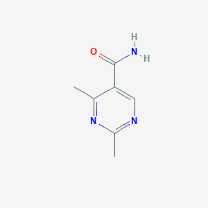 molecular formula C7H9N3O B1616421 2,4-Dimethylpyrimidine-5-carboxamide CAS No. 53554-30-6