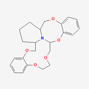 molecular formula C23H27NO5 B1616426 EINECS 261-988-9 CAS No. 59945-37-8