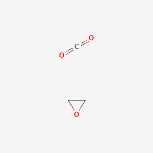 molecular formula C3H4O3 B1616432 Oxirane, mixt. with carbon dioxide CAS No. 8070-50-6