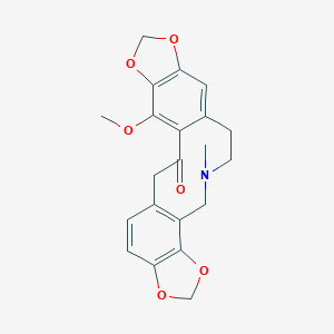 molecular formula C21H21NO6 B161645 Coulteropine 