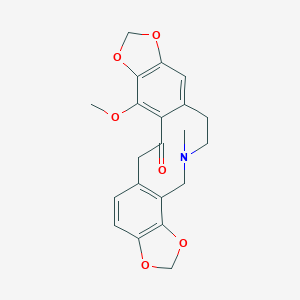 molecular formula C21H21NO6 B161645 Cowlteropine CAS No. 6014-62-6