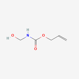 molecular formula C5H9NO3 B1616458 Allyl N-methylolcarbamate CAS No. 24935-97-5