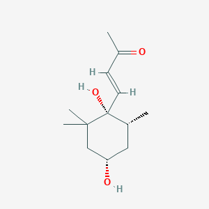 molecular formula C13H22O3 B161647 博斯加林 CAS No. 129277-03-8
