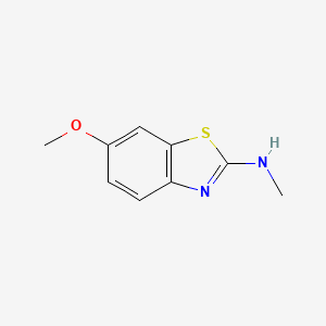 Benzothiazole, 6-methoxy-2-methylamino-